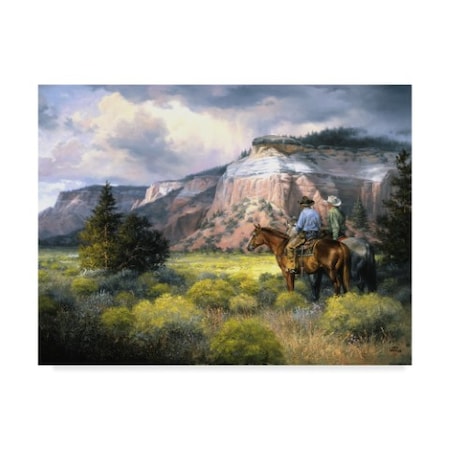 Jack Sorenson 'Spellbound Horses' Canvas Art,14x19